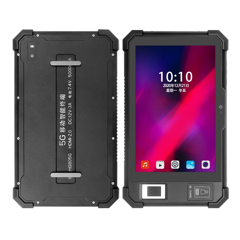 

Dropshipping IP65 Industrial Rugged Android Tablet PC with RFID Reader 4G 8inch Touchscreen Big Battery