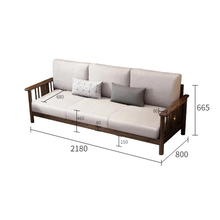 product-sofa set 3 2 1 designs wooden club one piece compact luxury hotel lobby modern leisure relax-1
