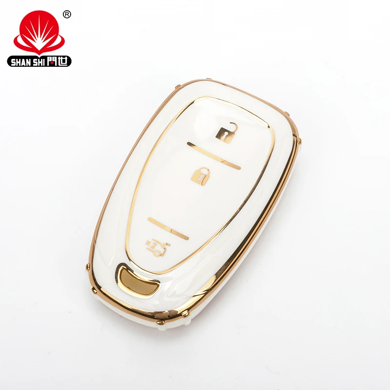 

Wholesale Folding Key 5 buttons TPU Key cover For Chevrolet Cavalier/Cruze/Monza