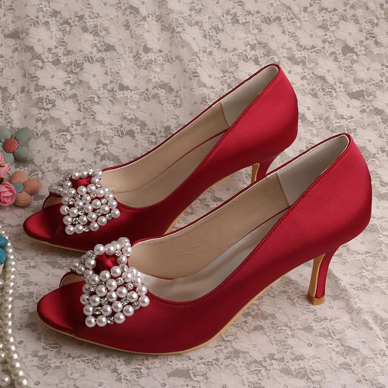 

Custom Design Wedding Shoes Stiletto Heel