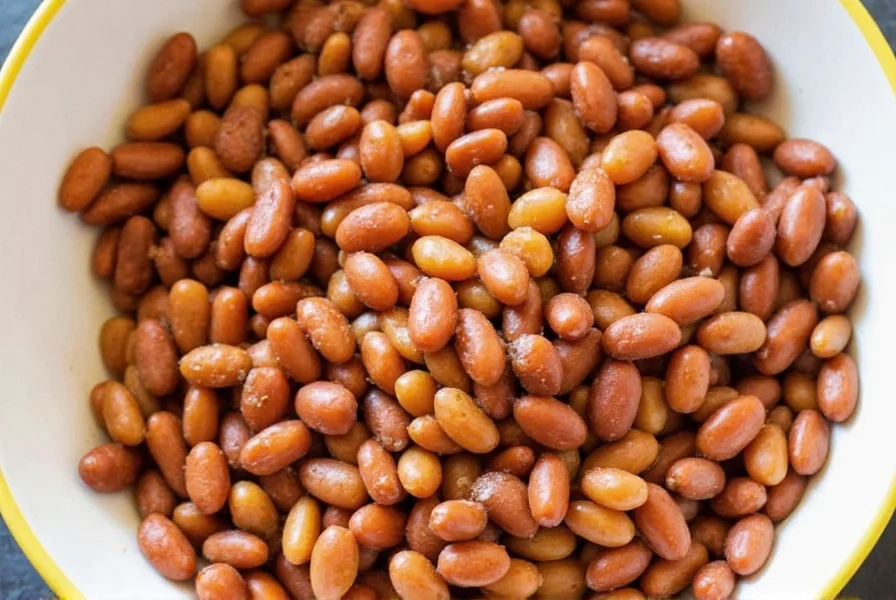 Bowl of borracho beans