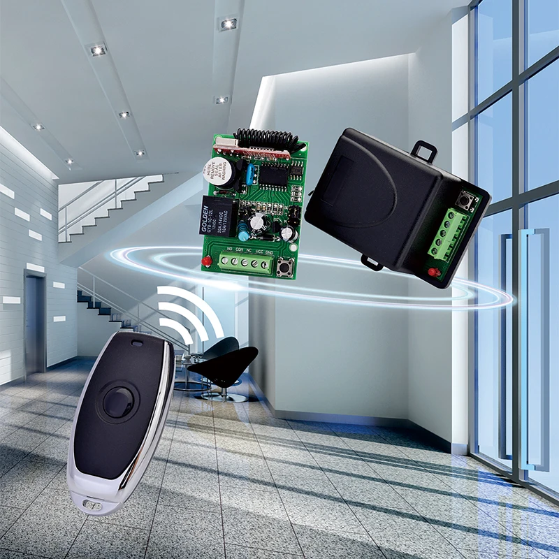 

433mhz door closer receiver module remote control for garage door