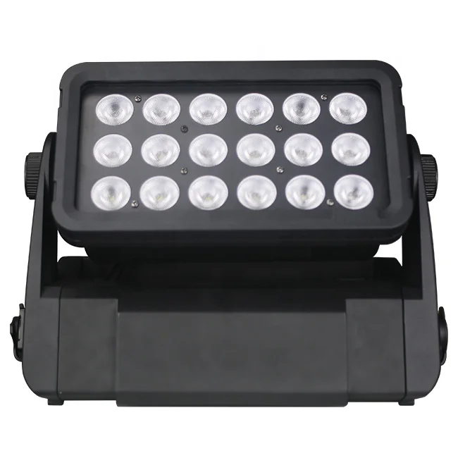 MINI 18x10w Wireless Battery Powered Light for Outdoor Event with RGBE 4IN1 LED