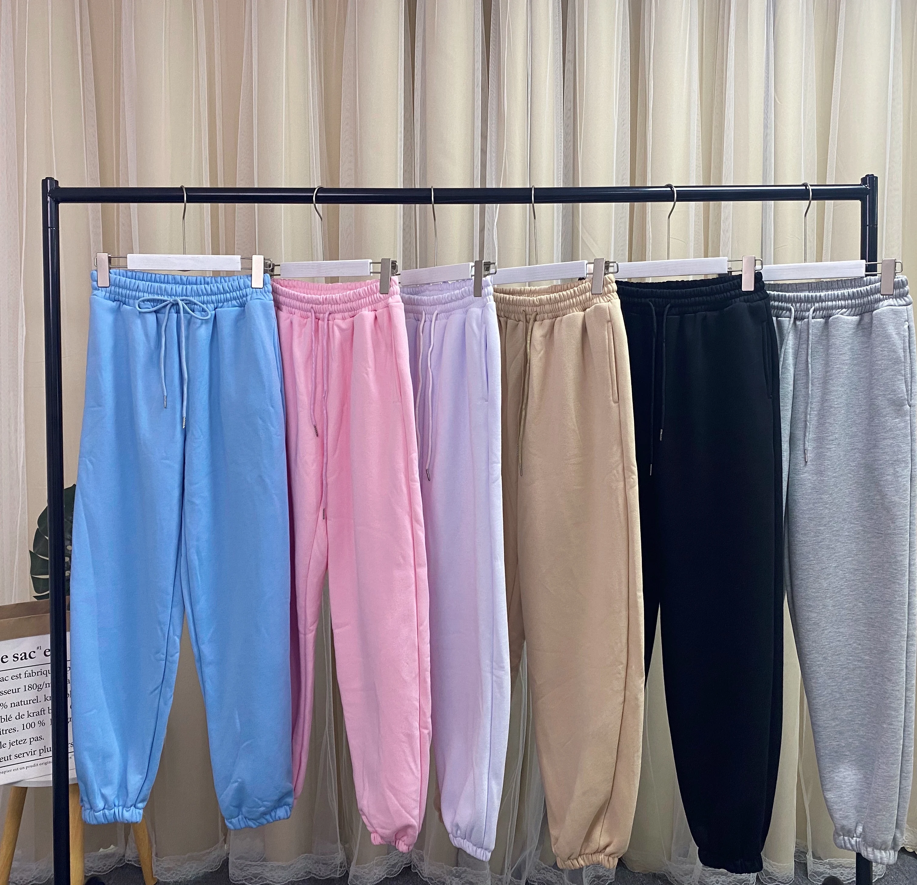 

KFD8669 High quality women casual women joggers pants high waist sweatpants