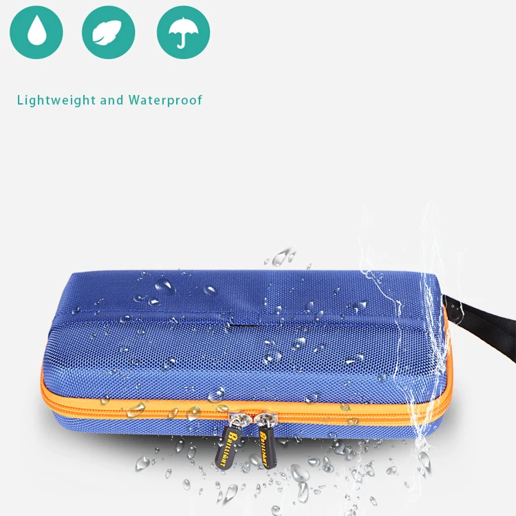 Customized Portable Fly Tying Kit Cases Hardy Zip Lock Padded Vinyl