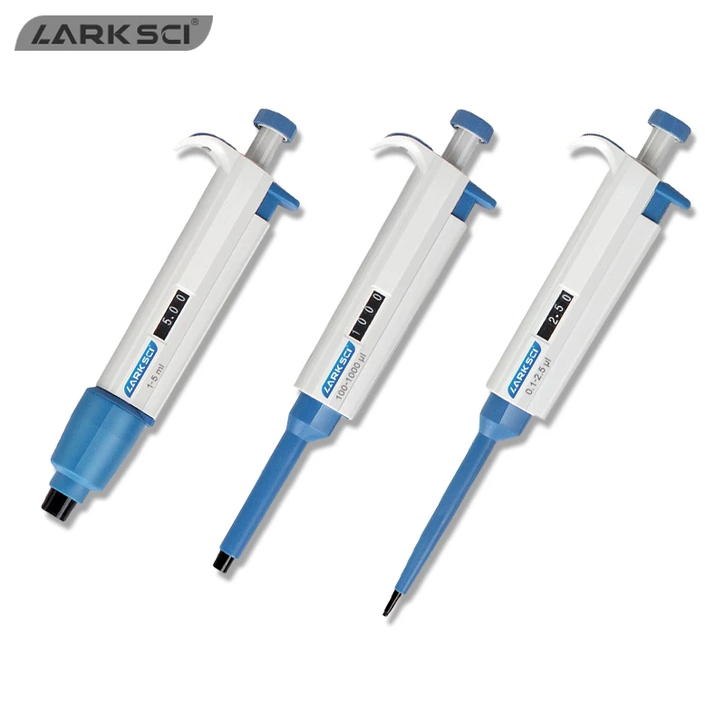
Larksci 6.9 Half Autoclavable Adjustable Micropipette For Disposable Pipette Tips  (1600075553825)