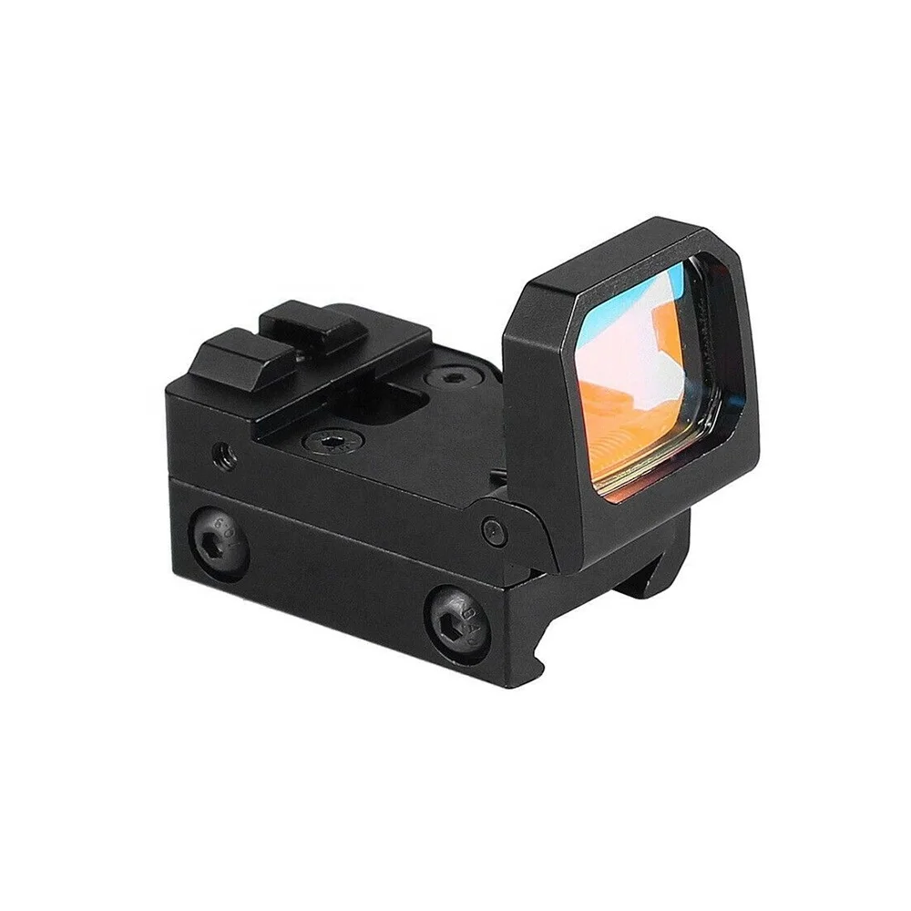 

Red Dot Pistola Sight Sight Holographic Reflex Vism Sight Con 20mm Picatinny Mount + Glock di Montaggio, Black