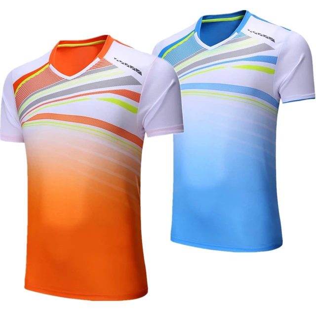 

Customized Hot Sale Sportswear Type Tennis T Shirt Sublimation Breathable Table Tennis Jersey, Colors