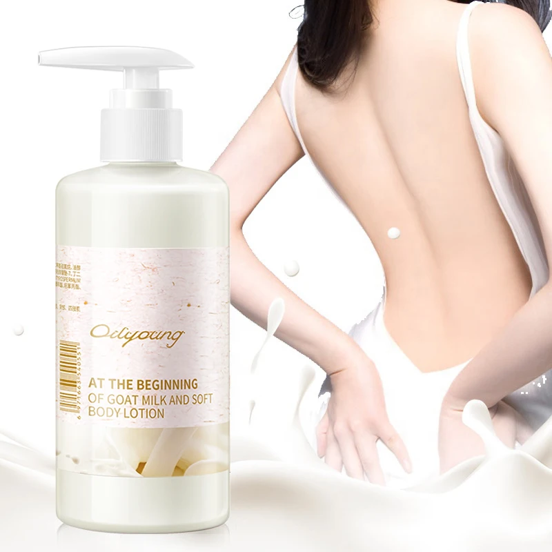 

Best 250ml skin whitening goat milk body cream skin care skin lightening cream whitening body lotion private label body lotion