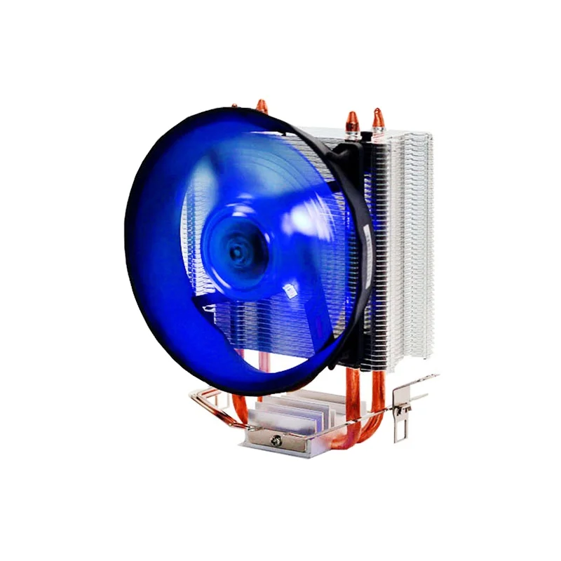

Wholesale high-ranking12cm 2 heat pipe cpu heat sink with fan