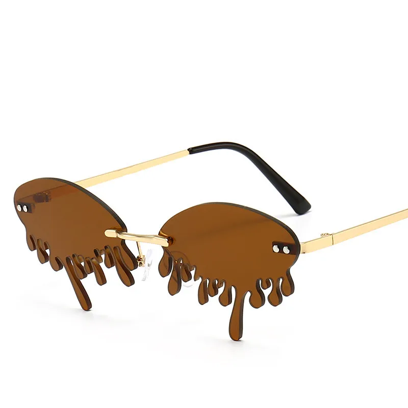 

Wholesale Party Brown Womens Designer Fashion Sunglasses Women