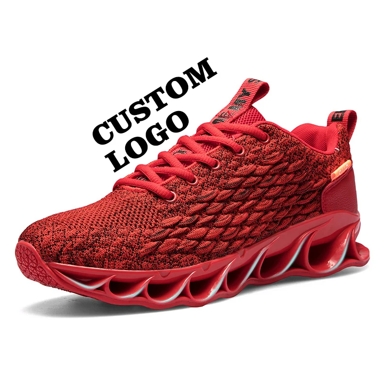 

OEM Custom Shoes logo Mens Athletic Walking Blade Running Tennis Shoes Fashion Sneakers shoe man sneaker manufacturer