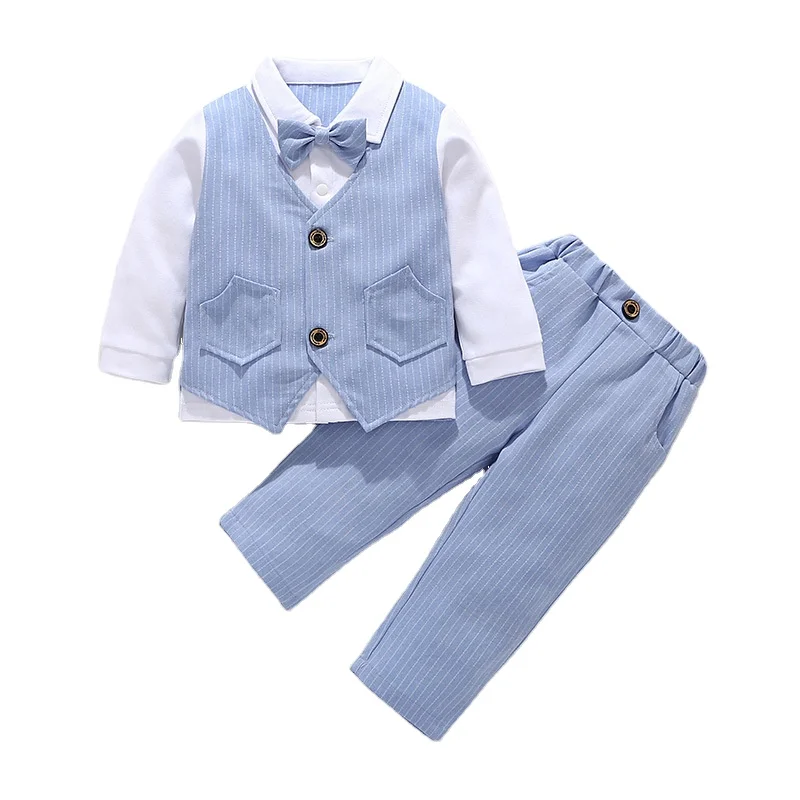 

New Born Children baby Boys kids boutique Clothing Sets Baby clothes spring and autumn boy's suit kids clothing