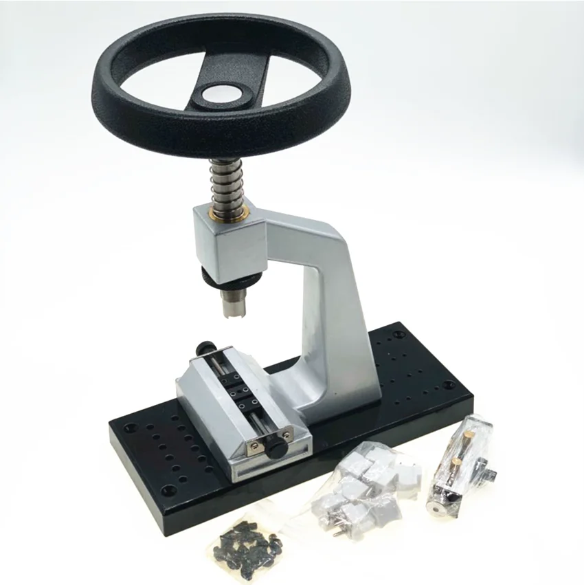 

Watch Opener Case Back Press & Accessories Watchmaker's Repair Set, Silver,black