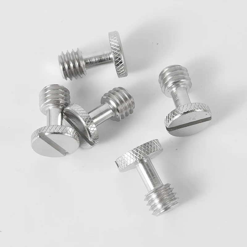 3/8'' Precision Knurled Thread Head Long Dslr Camera Screw Tripod