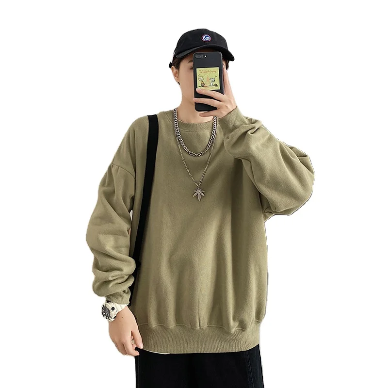 

Wholesale customized large size logo men/women spring and autumn long-sleeved hooded joging suit