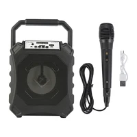

portable bass wireless bluetooth speaker with microphone