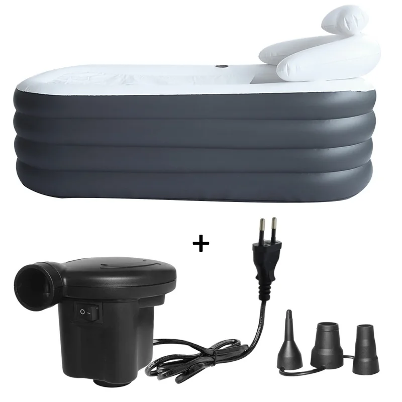 

Update Logo Customize Foldable PVC Portable Inflatable Bathtub Ice Cold Bath Pool Collapsible Tub