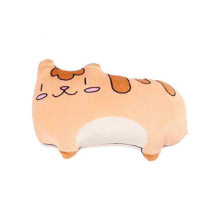 

Hot New Cat Catnip Plush Stuffed Doll Toys Pet Self Teeth Grinding Cleaning Toy Interactive Dog Cat Novelty Cute Animal Toy
