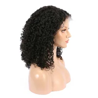 

Factory Price 9A Thick Density Black Women Wigs 100% Virgin Brazilian Human Hair Lace Front Wig In Stock