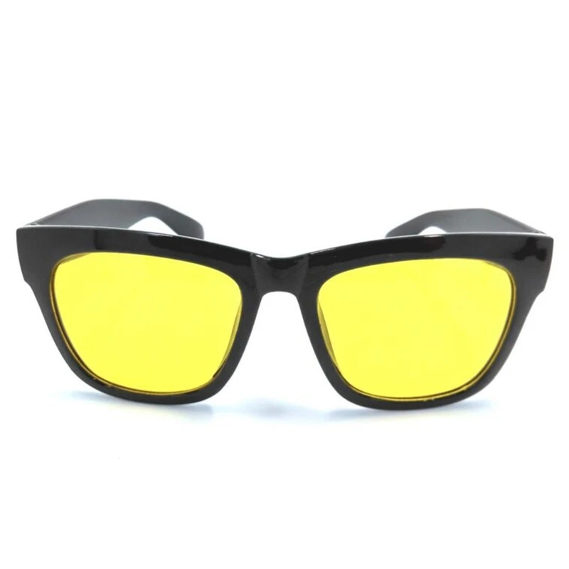 

New Night Vision Glasses Safety Glasses Anti Glare Sunglasses Men Yellow Lens Night Driver Vision Unisex Goggles H751