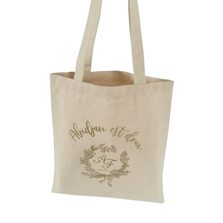 

Reusable Natural Organic Cotton Canvas Giveaway Bag Free Shipping, Customized color