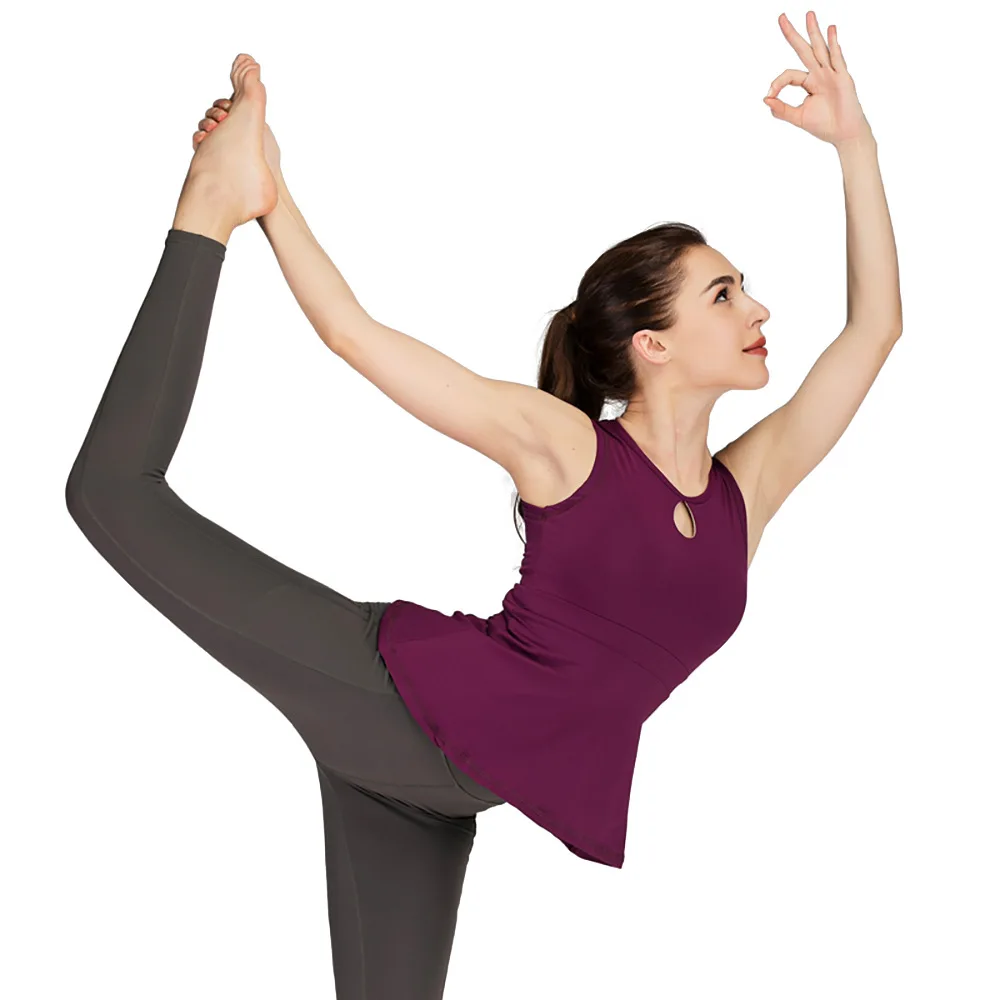 

Popular OEM GYM sportswear Yoga top women yoga short top sweat wicking top for sports, Multi color optional