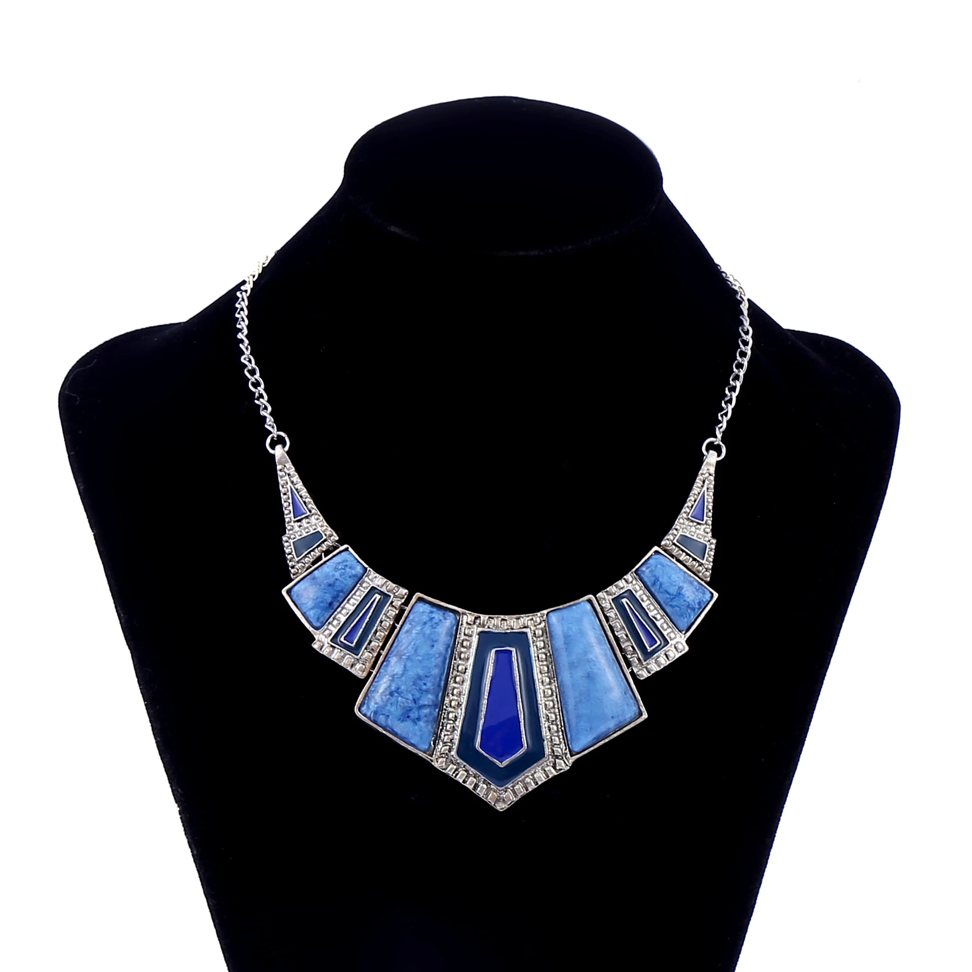 

2021 Silver Plated Design Jewelry Wave Pendant Gift Chain Exaggerated WomenNecklace, Customizable