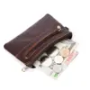 [Support Customization] Customized embossed logo RFID blocking pu genuine leather smart wallet card folder leather wallet