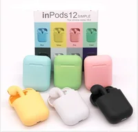 

inpods 12 tws earphone waterproof earbuds Inpods 12 Wireless Earbuds Touch Control Tws Earphone 5.0