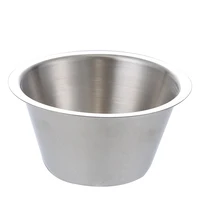 

Stainless steel sauce cup, individual condiment bowl, kitchen sala cup jam cup ramekins 2oz, 4oz, 6oz