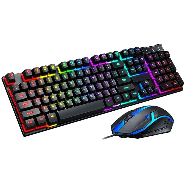 

Wholesale Gaming Mechanical Keyboard And Mouse Combo Set, Black