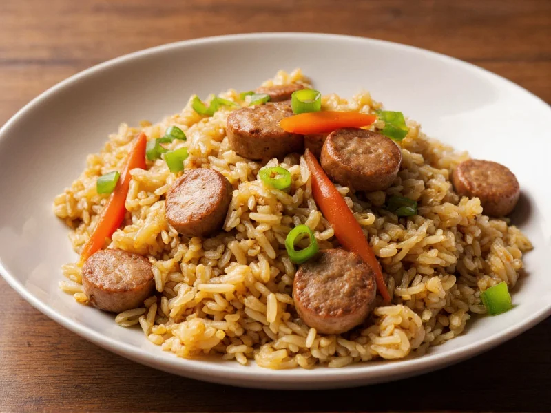 sausage fried rice