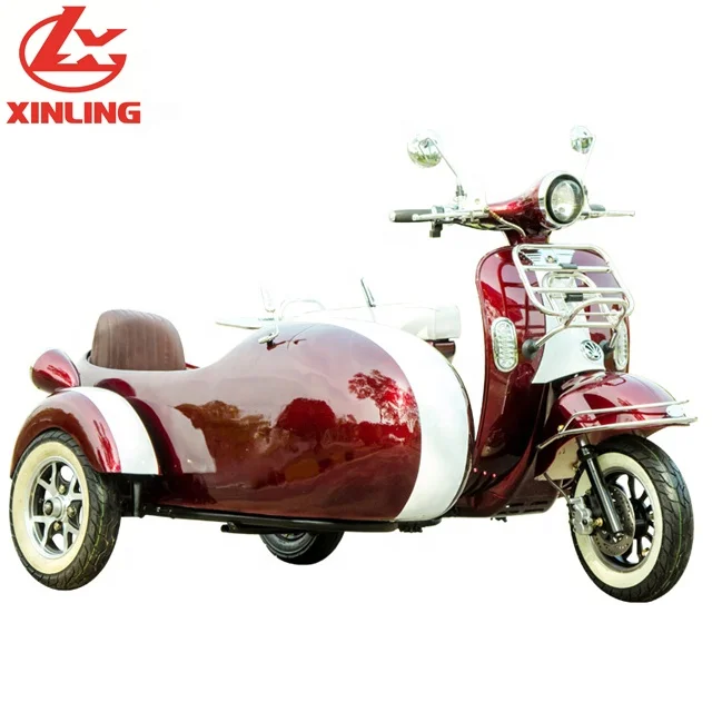 

1500W royal enfiled Vespa sidecar scooter