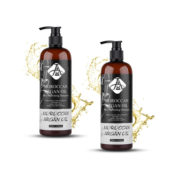 

AH Wholesale Vegan Organic Natural Morocco Argan Oil Shampoo for Dry Hair