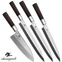 

High Carbon 5CR15 Stainless Steel Japanese Yanagiba Kitchen Chef Sushi Knife