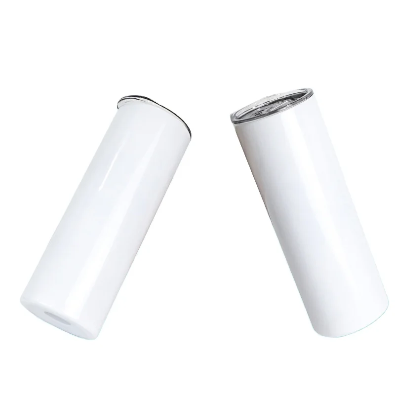 

20oz straight insulated stainless steel cup sublimation double straw stainless steel tumbler, Silver, black ,pink,blue