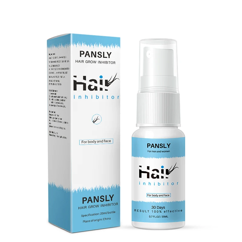 

Wholesale 20ml Pansly Hair Inhibitor Body Permanent Hair Remover Removal Spray for Women and Men