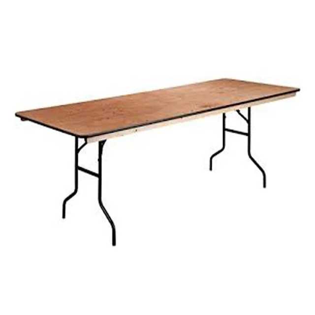 

Flash Furniture 30"x72" Rectangular Wood Folding Banquet Table