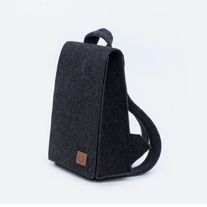 

Multi-Functional felt backpack bag shoulder bag for students, Customized