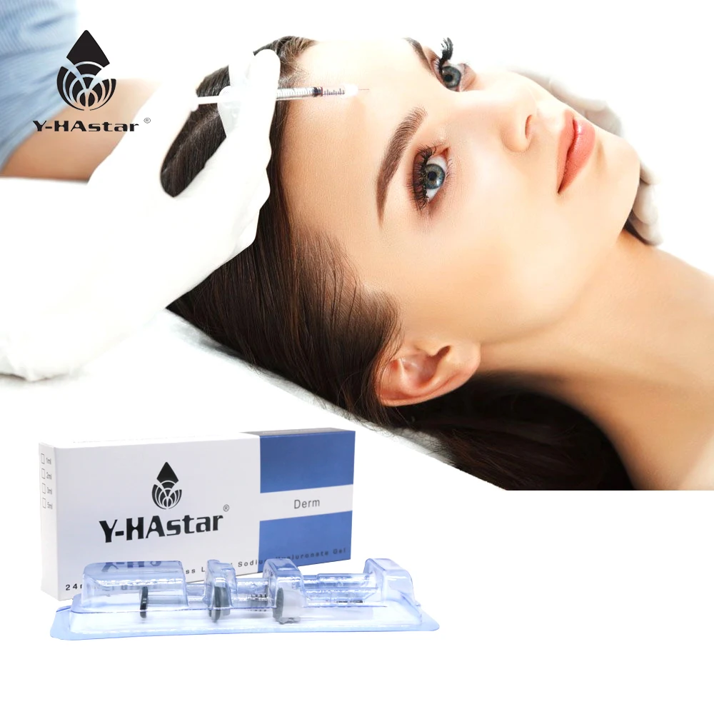 

Hot Sale Cross Linked hyaluronic acid dermal filler for shaping nose with 1ml, Transparent