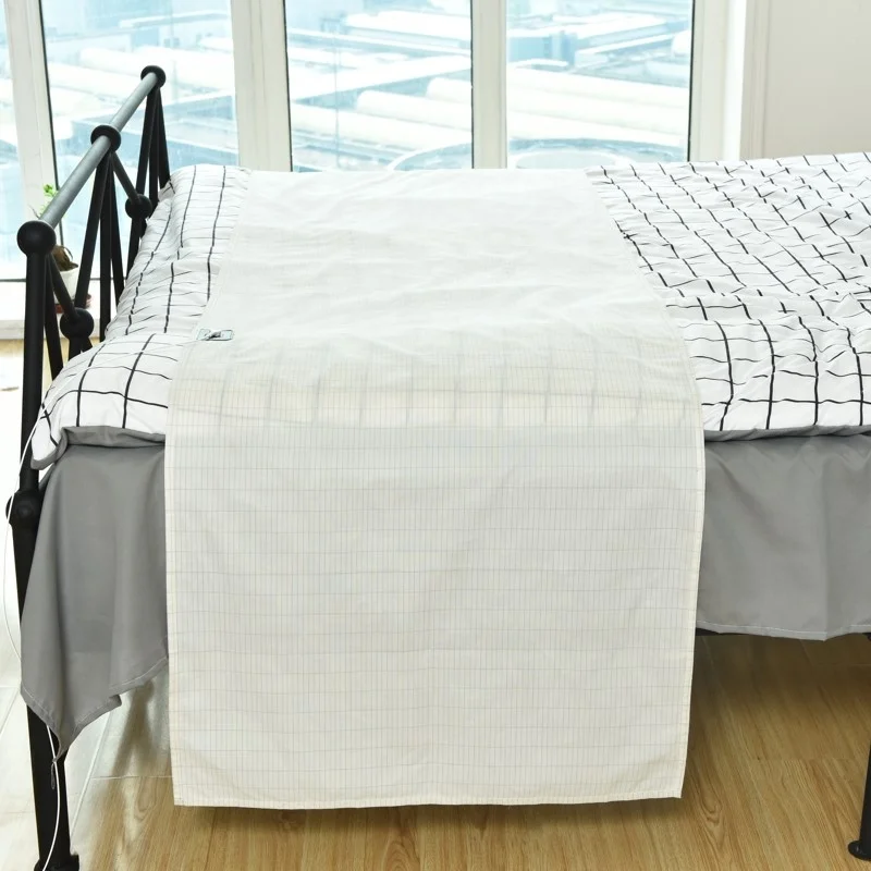 

New product silver fiber cotton anti-radiation shielding metal conductive bed sheet for link to earth