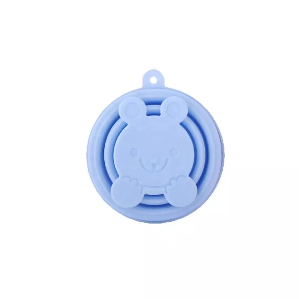 

Hot Sale High Quality Eco Friendly Travel Coffee Folding Silicone Cup, Customized colors