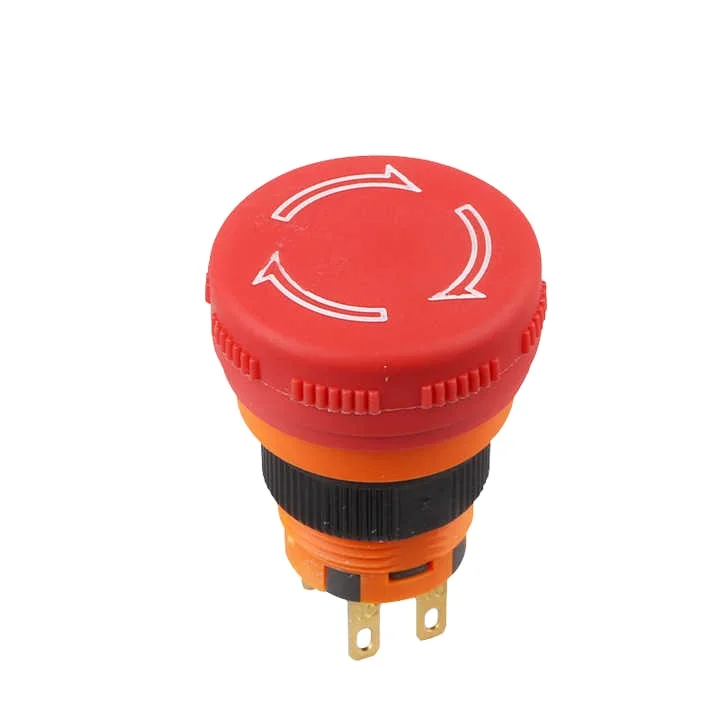 

LANBOO 16mm IP65 SM Series plastic emergency stop button