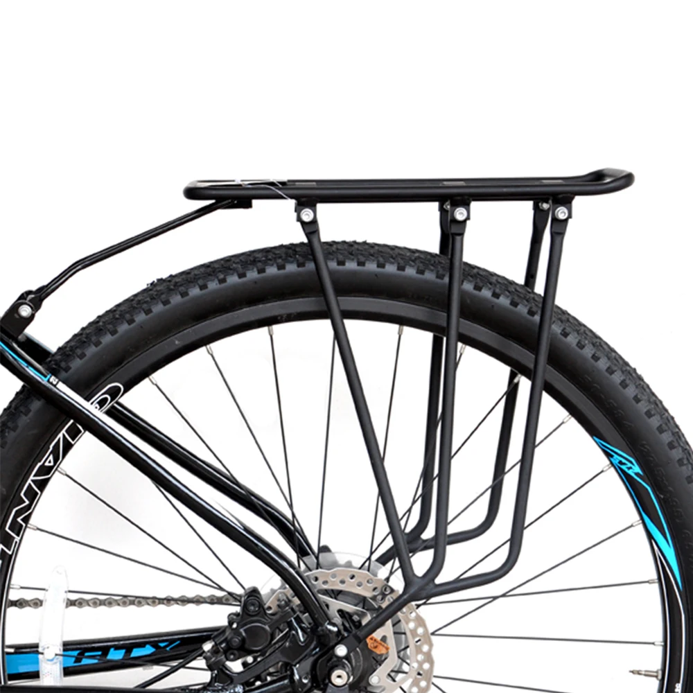 

Aluminum Alloy MTB Bicycle Carrier Bike Rear Rack Cycle Rear Rack Shelf, Ed black