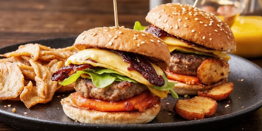 Hands forming a turkey burger patty using the cold hand method