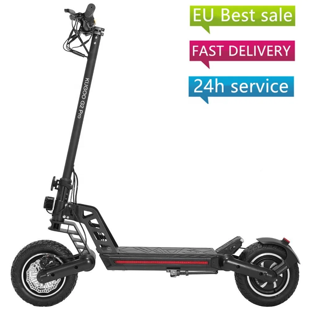 

KUGOO G2 Pro Adult E-Scooter with 800W Motor Max Speed up to 50km/h Max Durance 50km Electric Scooter