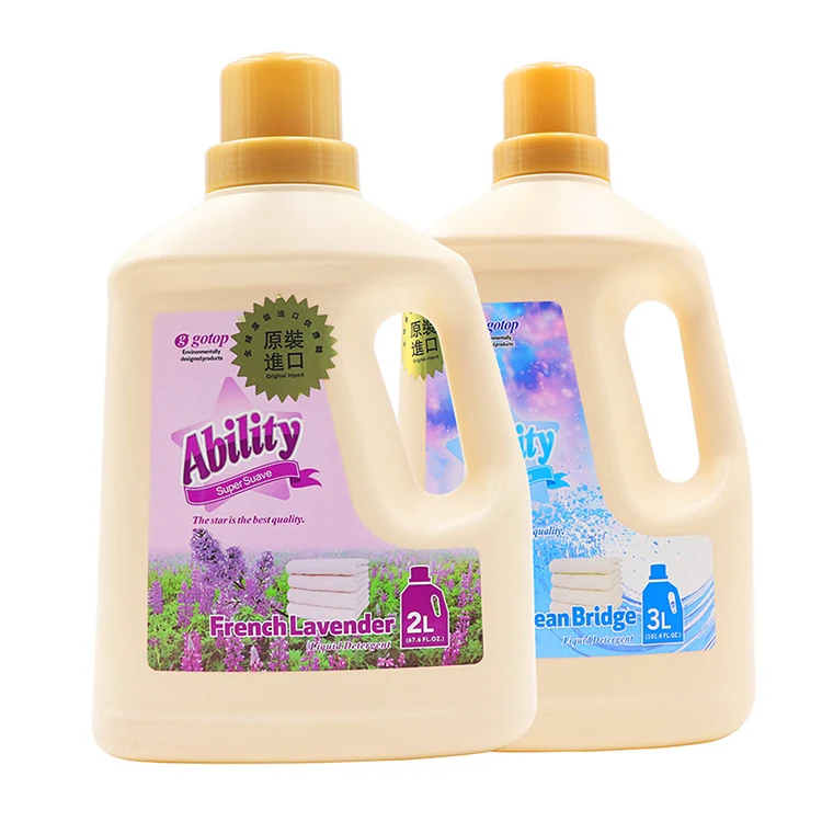 

High Density Fragrance Clothes Liquid Laundry Detergent With packaging