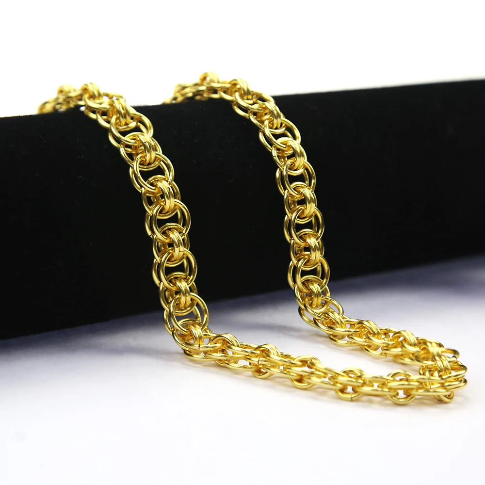 

Diy Accessories Hand-made High Quality Parallel Weave Chainmail Waist Chain For Jewelry Making