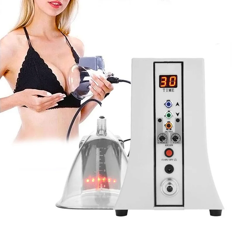 

Cup Enhancement Suckin Butt Lift Machine 2021 Massage Chest Foldable Pump Breast Enlargement Vacuum Therapy Buttocks Lifting, White